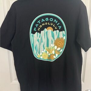 NWT Patagonia Honolulu Women's Black T-Shirt